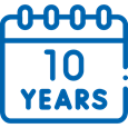 Tous les 5 à 10 ans