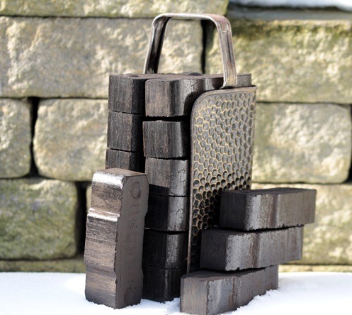 Briquette de lignite - Géraud Tampier