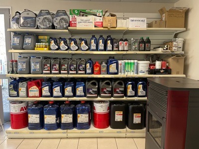Produits entretien véhicule station-service Géraud Tampier
